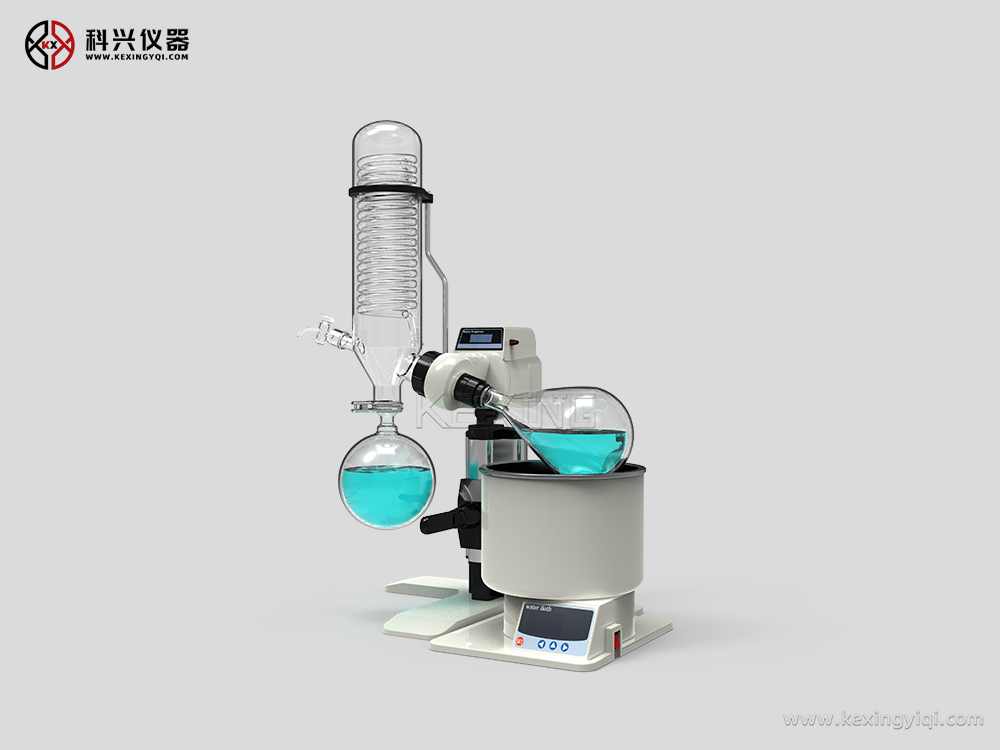 旋轉(zhuǎn)蒸發(fā)儀小型技術(shù)手動(dòng)側(cè)面